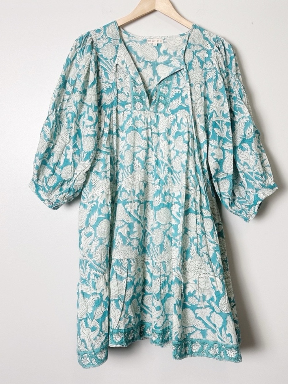 MAREA Turquoise Casita Mini Dress - Picture 7 of 10